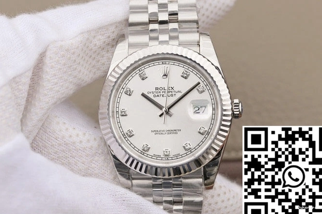 M126331 EW Factory RelaxedFit Dial 783 White Datejust Rolex Diamond-set 0712